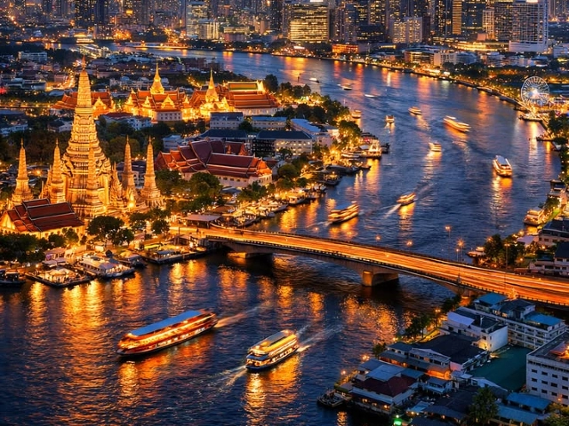 Dolu Dolu Bangkok & Phuket & Phi Phi Adalar Turu Rotası V3