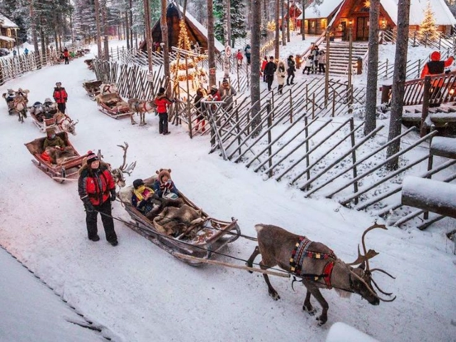 Dolu Dolu Lapland Turu Beyaz Rotalar (4 Gece - Park Hotel)