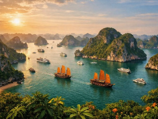 Dolu Dolu Vietnam & Kamboçya Turu Rotası (SGN-KTI)