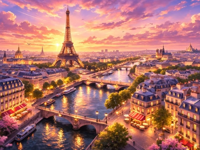 Dolu Dolu Yılbaşı Özel Paris Turu Rotası