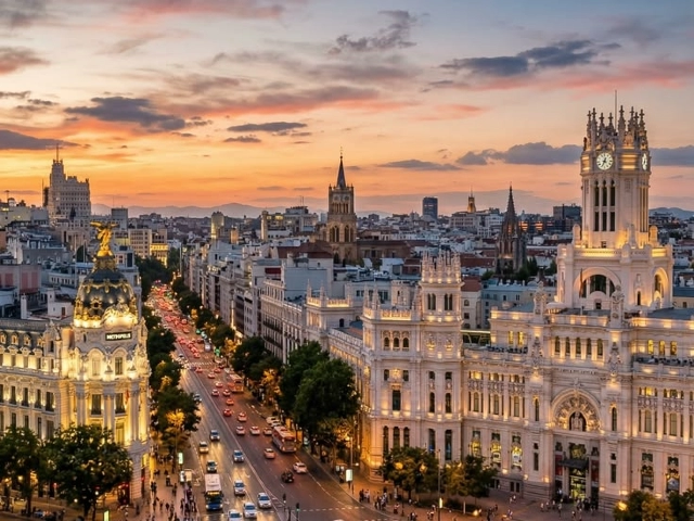 İzmir Çıkışlı Sömestr Özel İspanya`nın İki Yüzü Barselona & Madrid