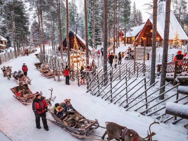 Süper Promo Lapland Turu Beyaz Rotalar (4 Gece - Mustaparta Hotel)